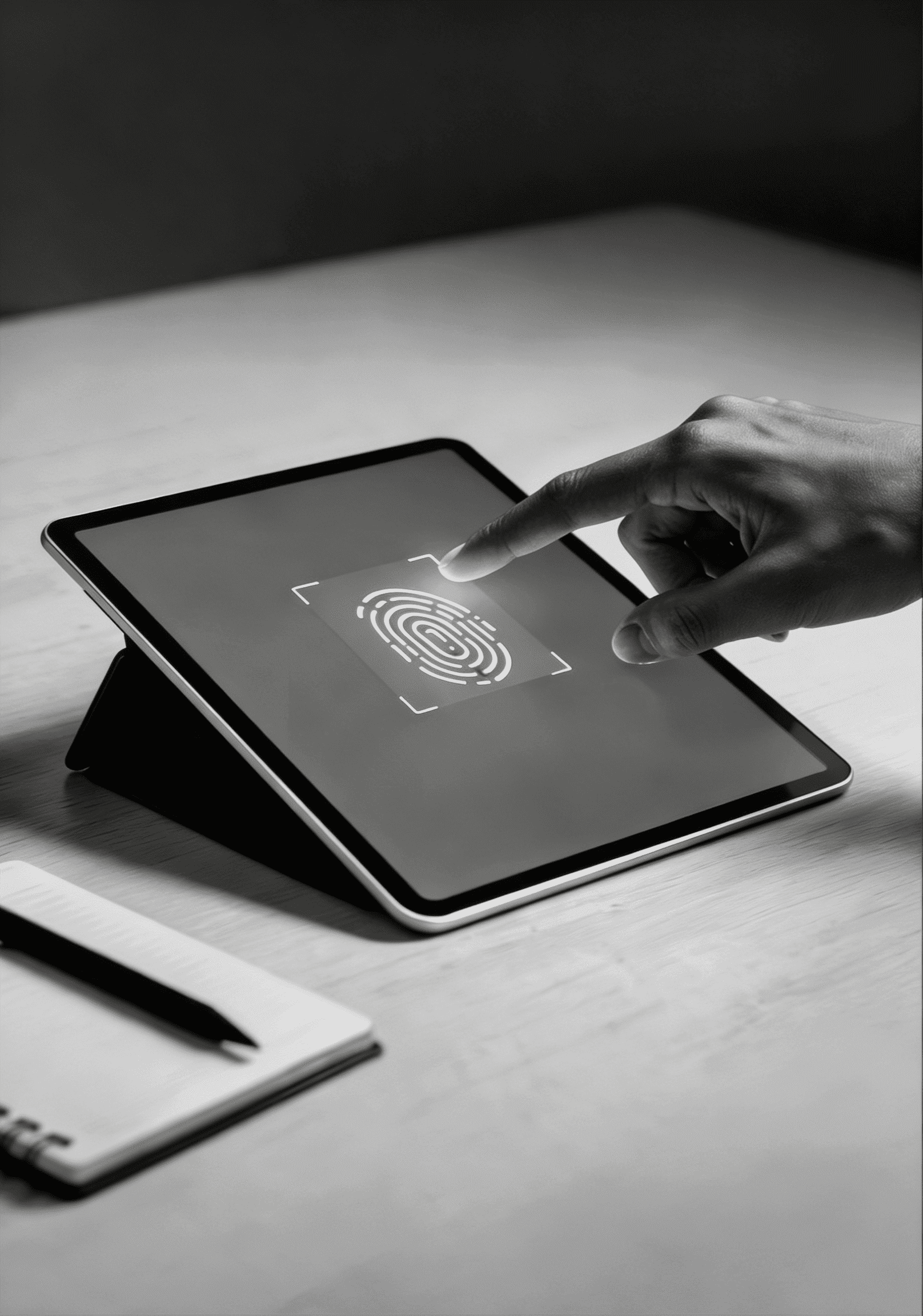 Digital fingerprint identity infrastructure