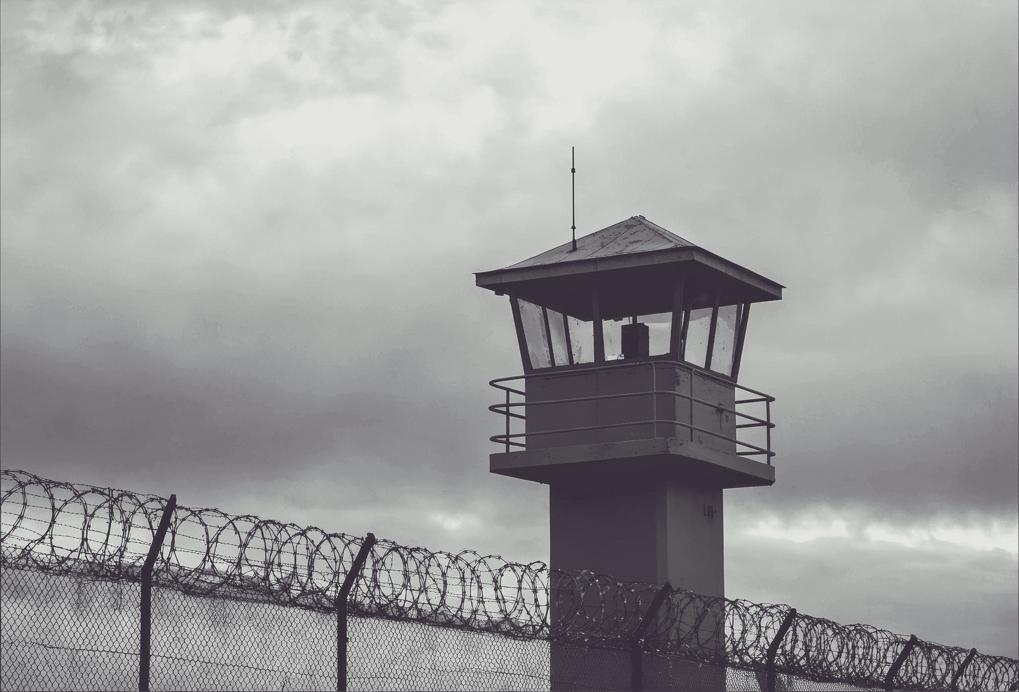 Border watchtower and perimeter security infrastructure